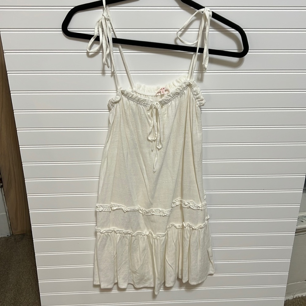 Off-white Lottie Moss Slip Dress